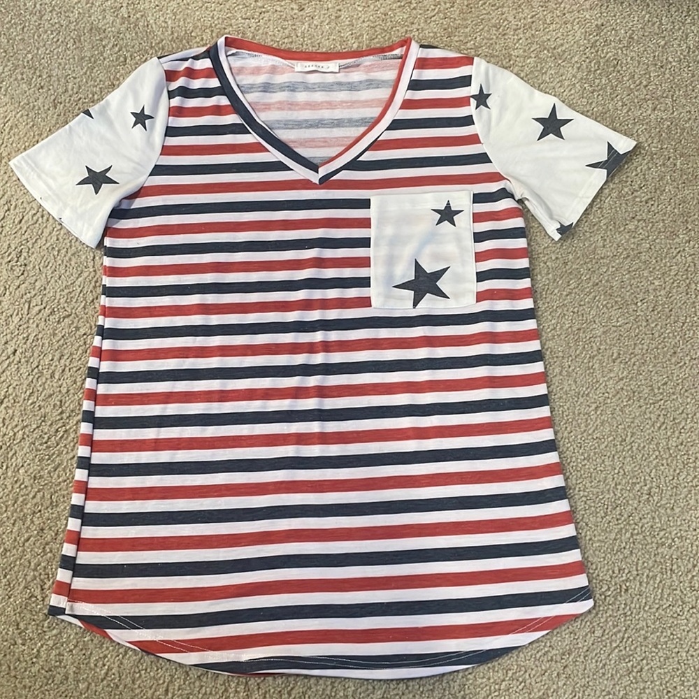 Blue Layne Boutique Top